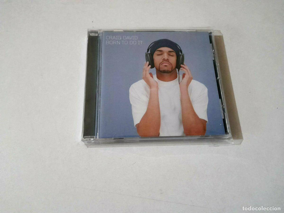 CDs de m&uacute;sica: CRAIG DAVID &rdquo;BORN TO DO IT&rdquo; CD 11 TRACKS - Foto 1