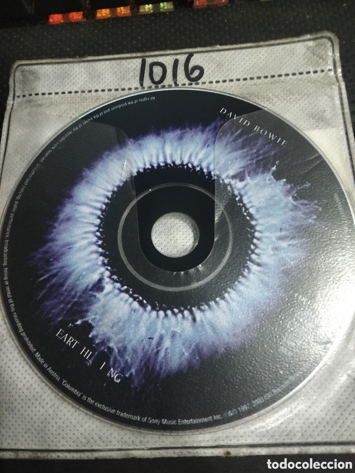 CDs de m&uacute;sica: Cd David Bowie earthing -1016 (disco solo) - Foto 1