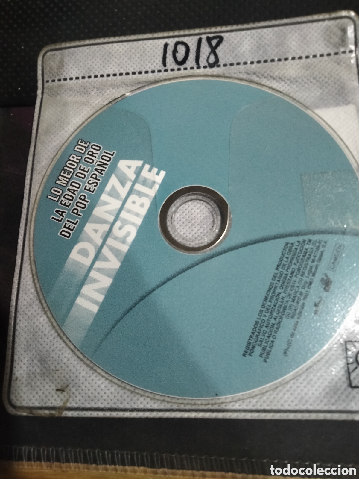CDs de m&uacute;sica: Cd danza invisible -1018 (disco solo) - Foto 1