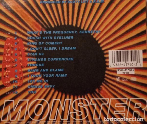 CDs de m&uacute;sica: R.E.M. &ndash; Monster - CD - Foto 2