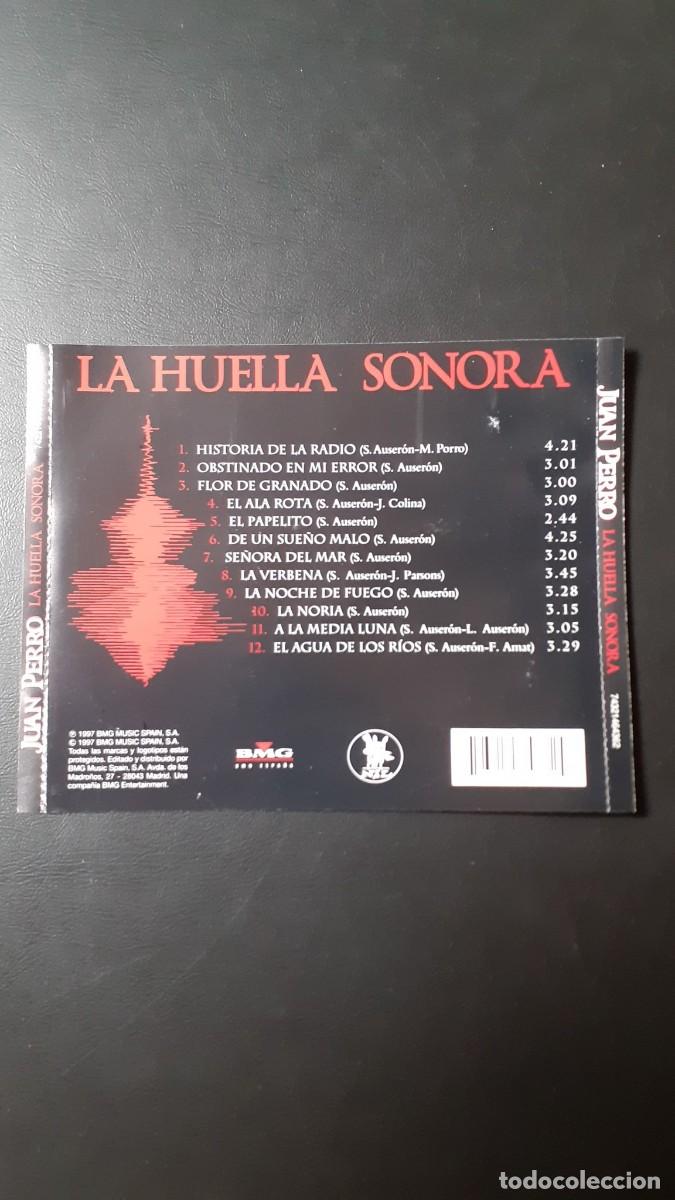 CDs de m&uacute;sica: Juan Perro - La Huella Sonora (CD) - Foto 6