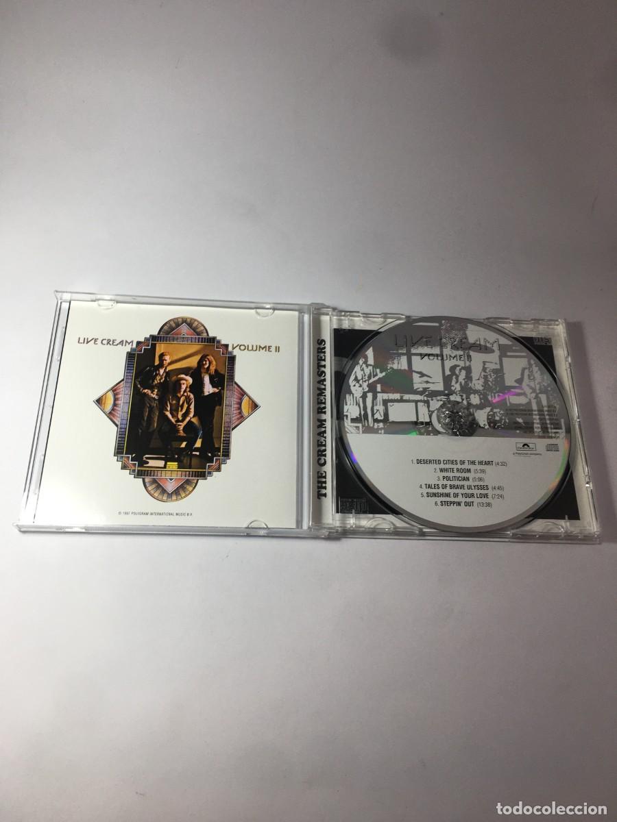 CDs de m&uacute;sica: CREAM - LIVE CREAM VOLUME II - CD - Foto 2