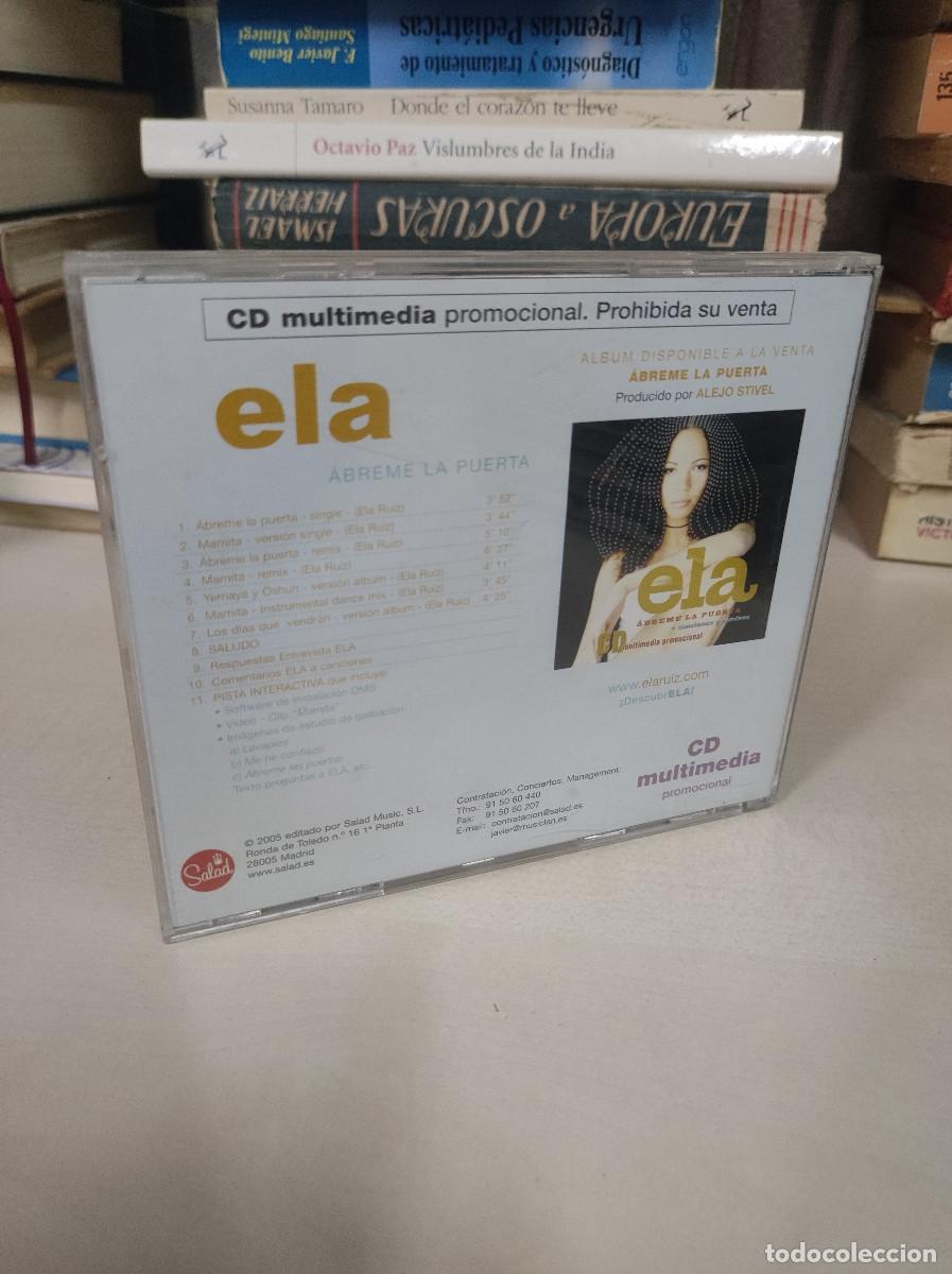 CDs de m&uacute;sica: Ela &ndash; &Aacute;breme La Puerta - Foto 2