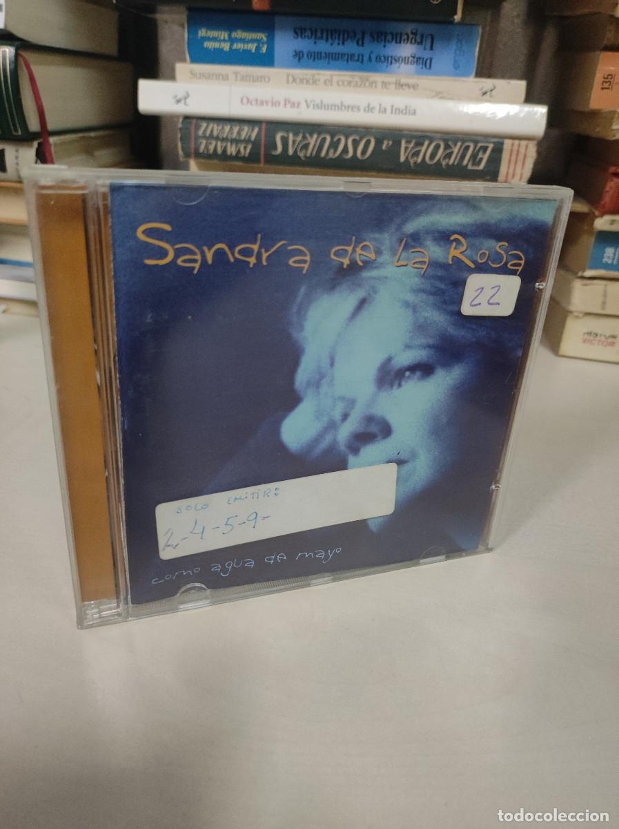 CDs de m&uacute;sica: SANDRA DE LA ROSA COMO AGUA DE MAYO - Foto 1