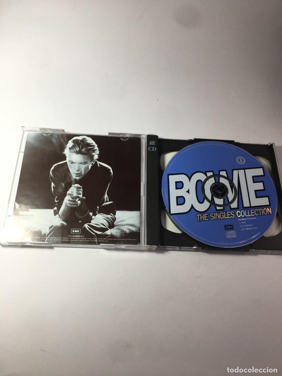 CDs de m&uacute;sica: DAVID BOWIE - THE SINGLES COLLECTION - 2 CD IMPORTADO - Foto 2
