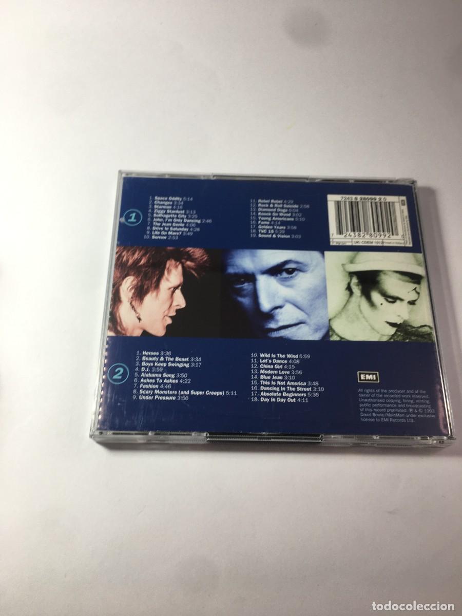 CDs de m&uacute;sica: DAVID BOWIE - THE SINGLES COLLECTION - 2 CD IMPORTADO - Foto 3
