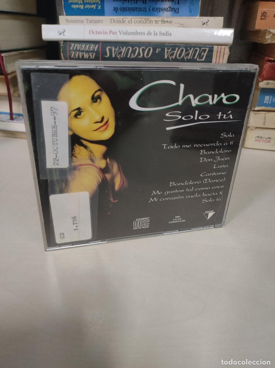CDs de m&uacute;sica: Charo &ndash; Solo T&uacute; LATIN POP - Foto 2