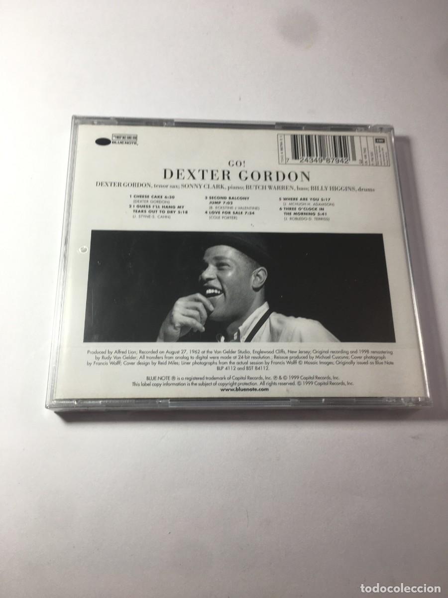CDs de m&uacute;sica: DEXTER GORDON - GO - CD IMPORTADO PRECINTADO - Foto 2
