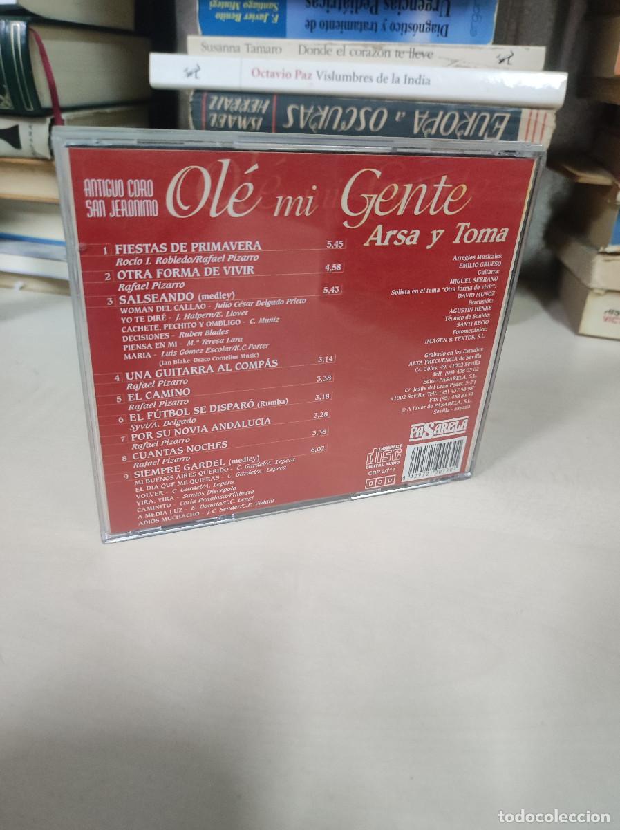 CDs de m&uacute;sica: Arsa Y Toma &ndash; Ole Mi Gente - Foto 2