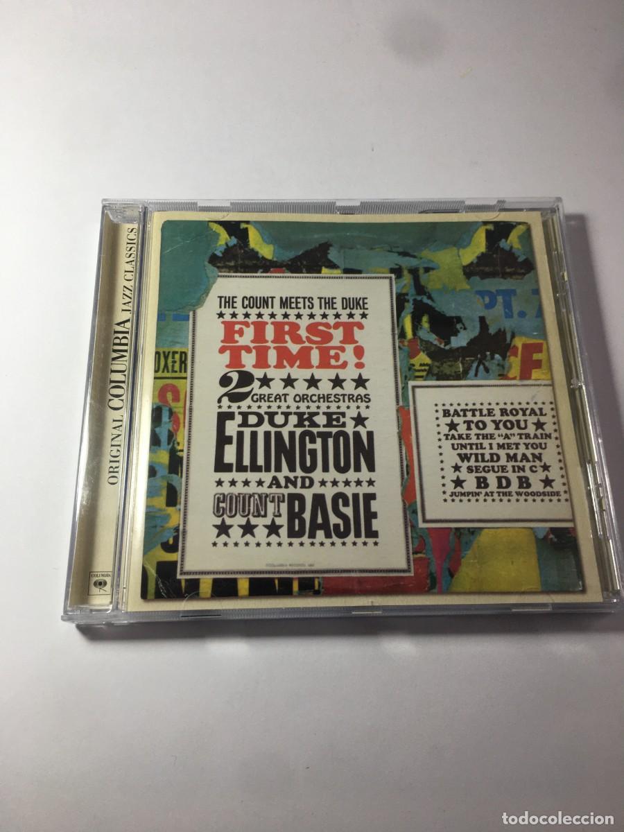 CDs de m&uacute;sica: DUKE ELLINGTON & CONUNT BASIE - FIRST TIME! - 2 CD IMPORTADO - Foto 1