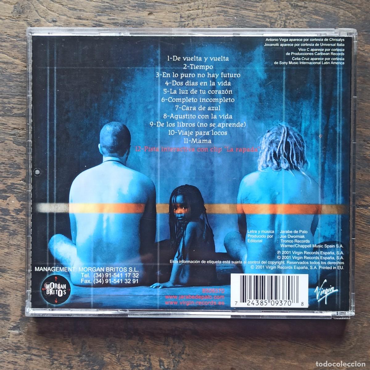 CDs de m&uacute;sica: CD Jarabe De Palo &ndash; &rdquo;De Vuelta Y Vuelta&rdquo; - Foto 2