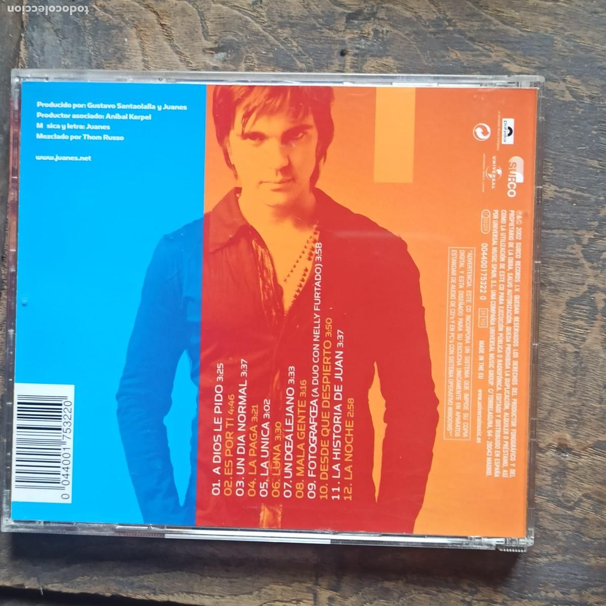 CDs de m&uacute;sica: CD Juan Perro &ndash; Un D&iacute;a Normal - Foto 2