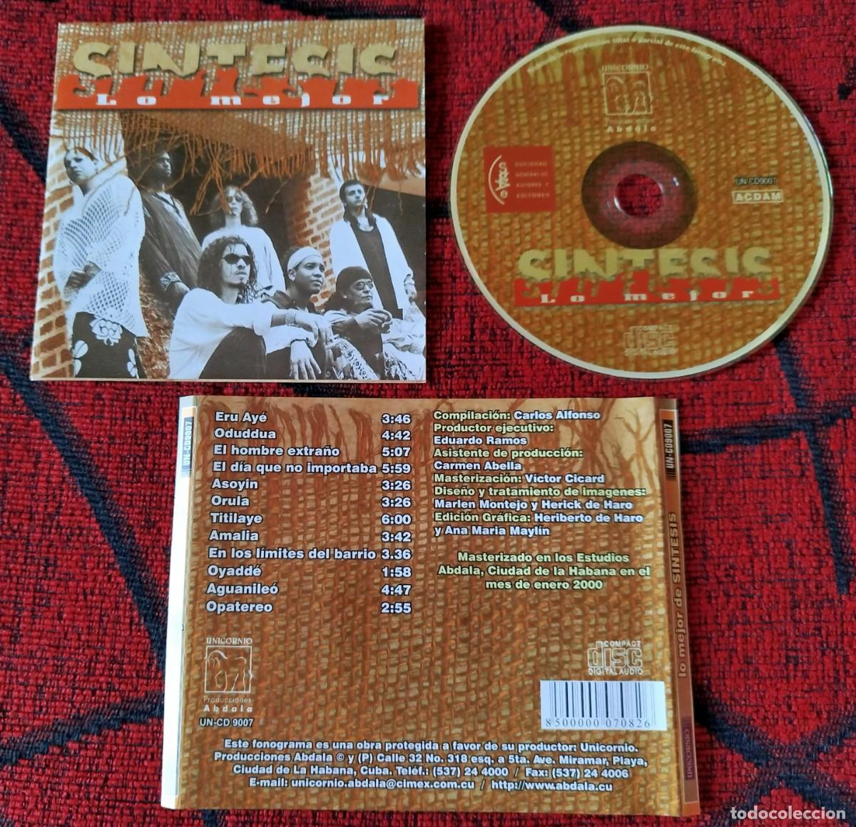 CDs de m&uacute;sica: SINTESIS ** Lo Mejor ** CD ORIGINAL 2000 - Foto 1