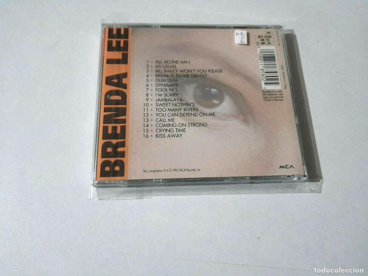 CDs de m&uacute;sica: BRENDA LEE &rdquo;THE COLLECTION&rdquo; CD 16 TRACKS - Foto 2