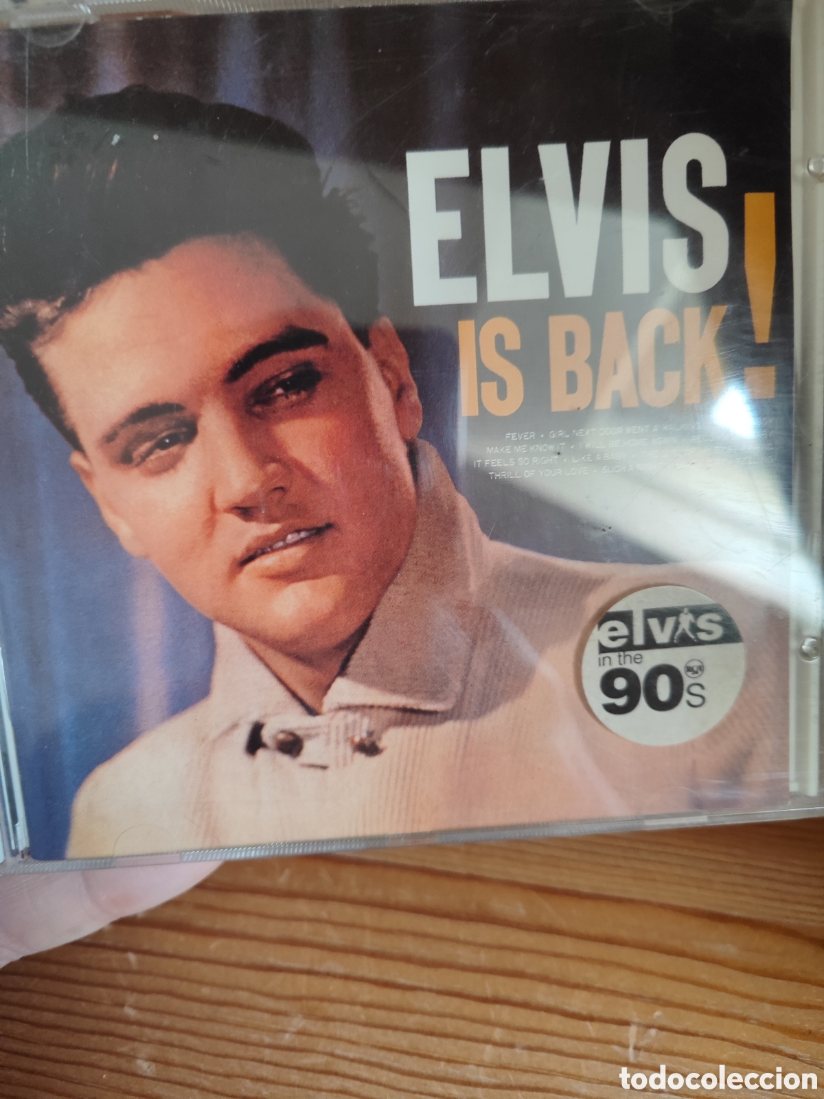 CDs de M&uacute;sica: CD Elvis Presley IS back Elvis