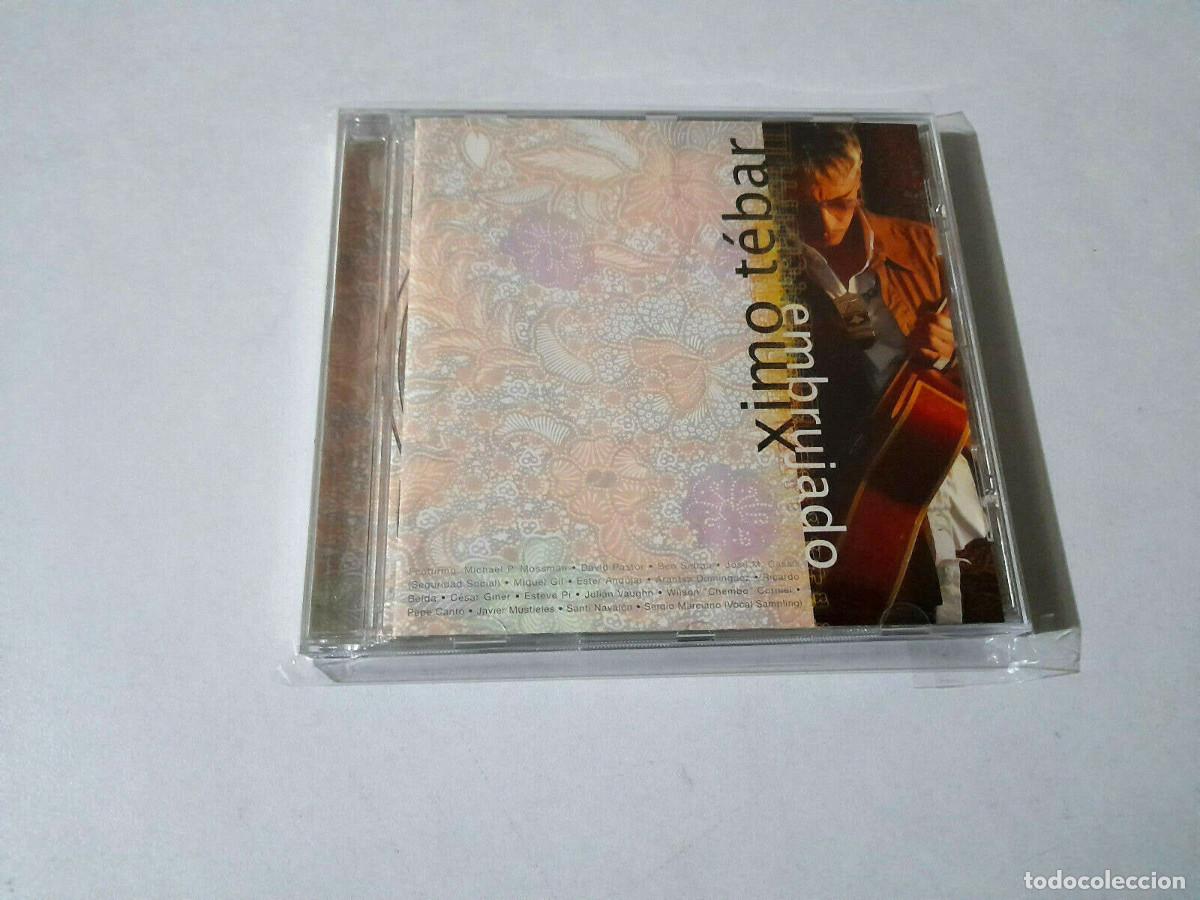 CDs de m&uacute;sica: XIMO TEBAR &rdquo;EMBRUJADO&rdquo; CD 12 TRACKS COMO NUEVO - Foto 1