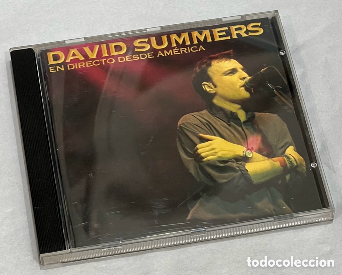 CDs de m&uacute;sica: CD. David Summers. &ldquo;En Directo desde Am&eacute;rica&rdquo;. - Foto 1