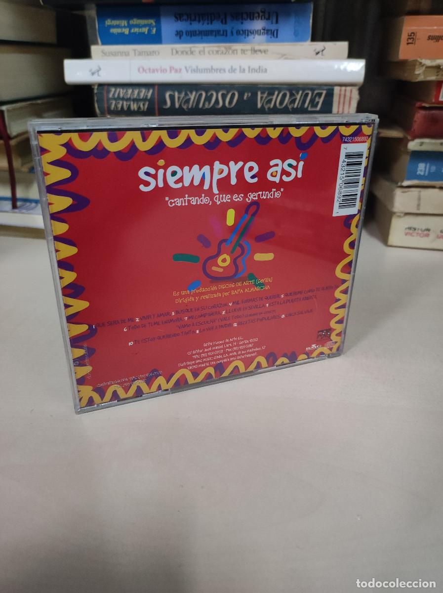 CDs de m&uacute;sica: Siempre As&iacute; &ndash; Cantando, Que Es Gerundio - Foto 2