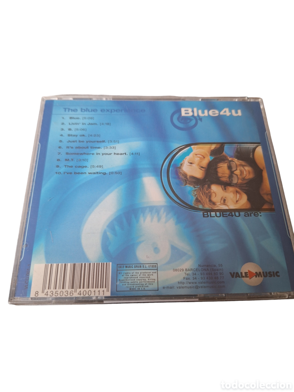 CDs de m&uacute;sica: SCD89 the blue experience CD MUSICA - Foto 2