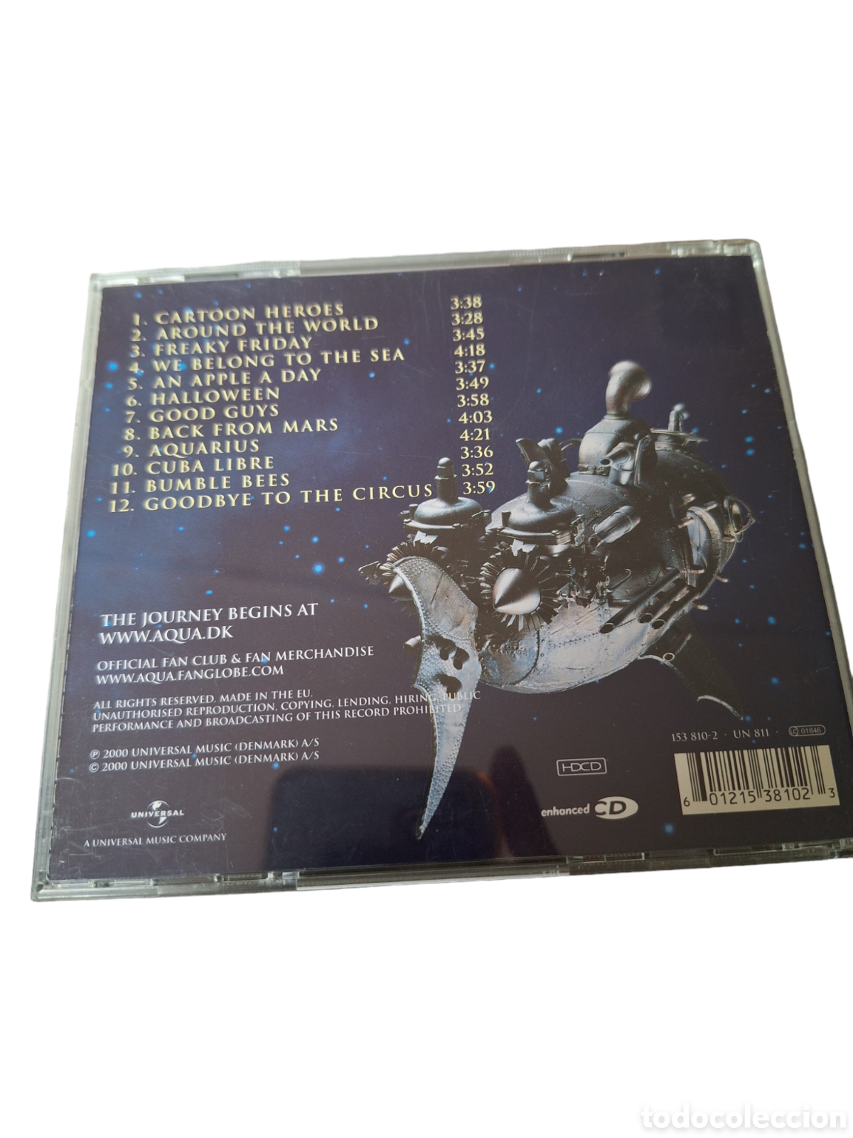CDs de m&uacute;sica: SCD89 aqua aquarius CD MUSICA - Foto 2