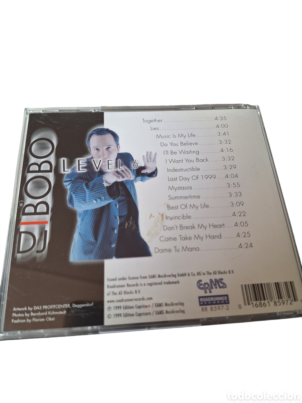 CDs de m&uacute;sica: SCD89 dj bobo level 6 CD MUSICA - Foto 2