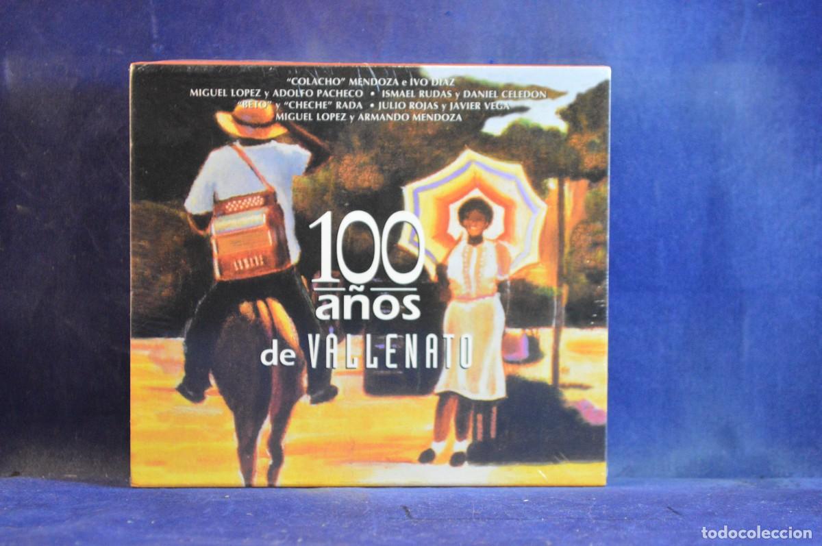 CDs de m&uacute;sica: VARIOUS &ndash; 100 A&Ntilde;OS DE VALLENATO - 2 CD - Foto 1