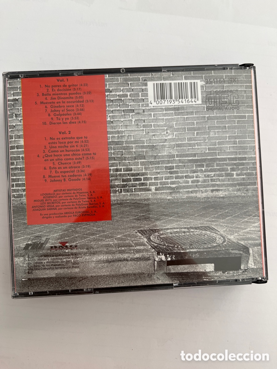 CDs de m&uacute;sica: BURNING - EN DIRECTO (DOBLE CD, ARIOLA 1991) - Foto 2