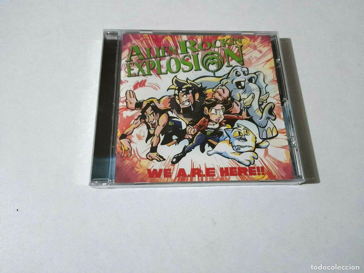 CDs de m&uacute;sica: ALIEN ROCKIN EXPLOSION &rdquo;WE A.R.E. HERE !!&rdquo; CD 10 TRACKS PRECINTADO SEALED - Foto 1