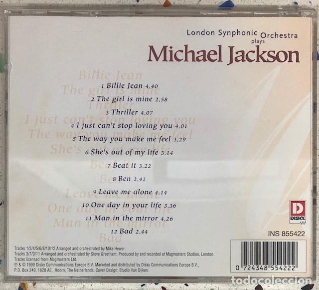 CDs de m&uacute;sica: Michael Jackson CD Synphonic - Foto 2