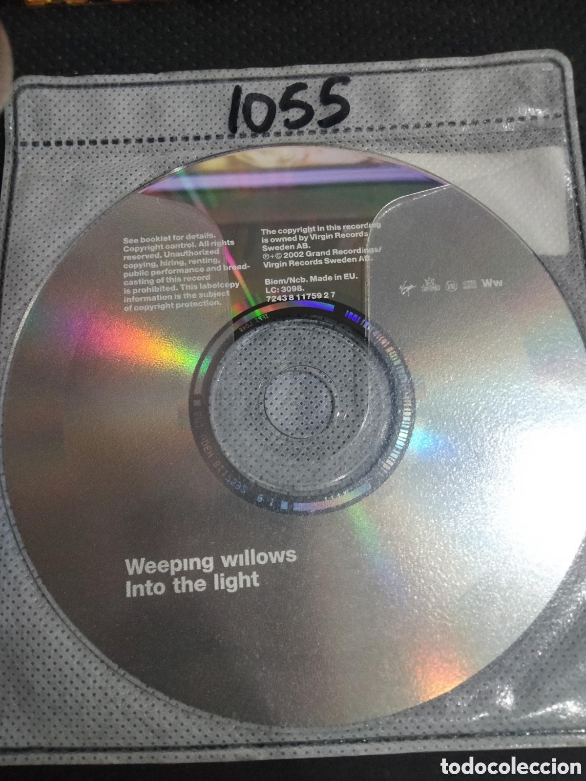 CDs de m&uacute;sica: Cd weeping Willows into the light -1055 (disco solo) - Foto 1