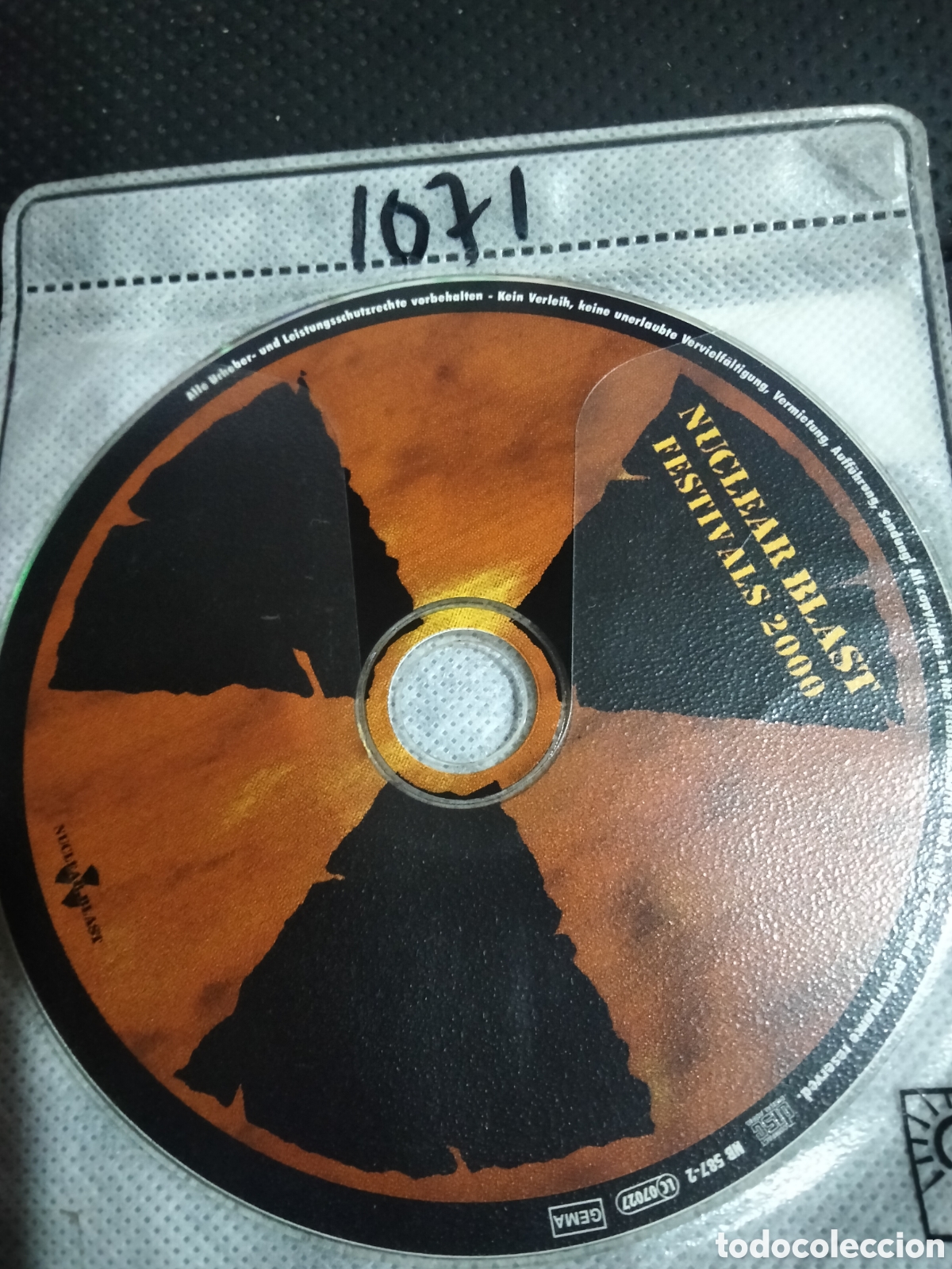 CDs de m&uacute;sica: Cd nuclear blast festivals 2000 -1071 (disco solo) - Foto 1