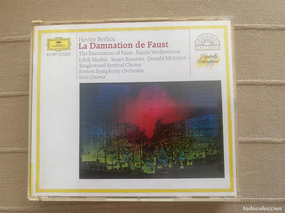 CDs de m&uacute;sica: CD DOBLE HECTOR BERLIOZ - LA DAMNATION DE FAUST - Foto 1