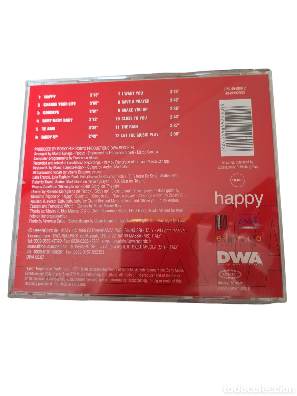 CDs de m&uacute;sica: SCD88 alexia happy CD MUSICA - Foto 2