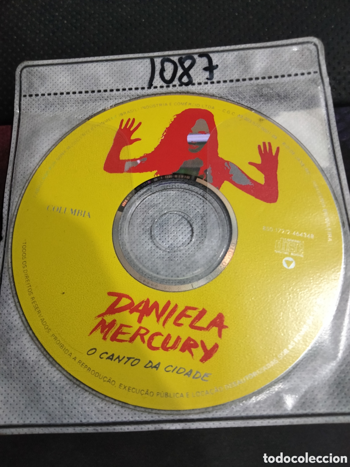 CDs de m&uacute;sica: Cd Daniela Mercury -1087 (disco solo) - Foto 1