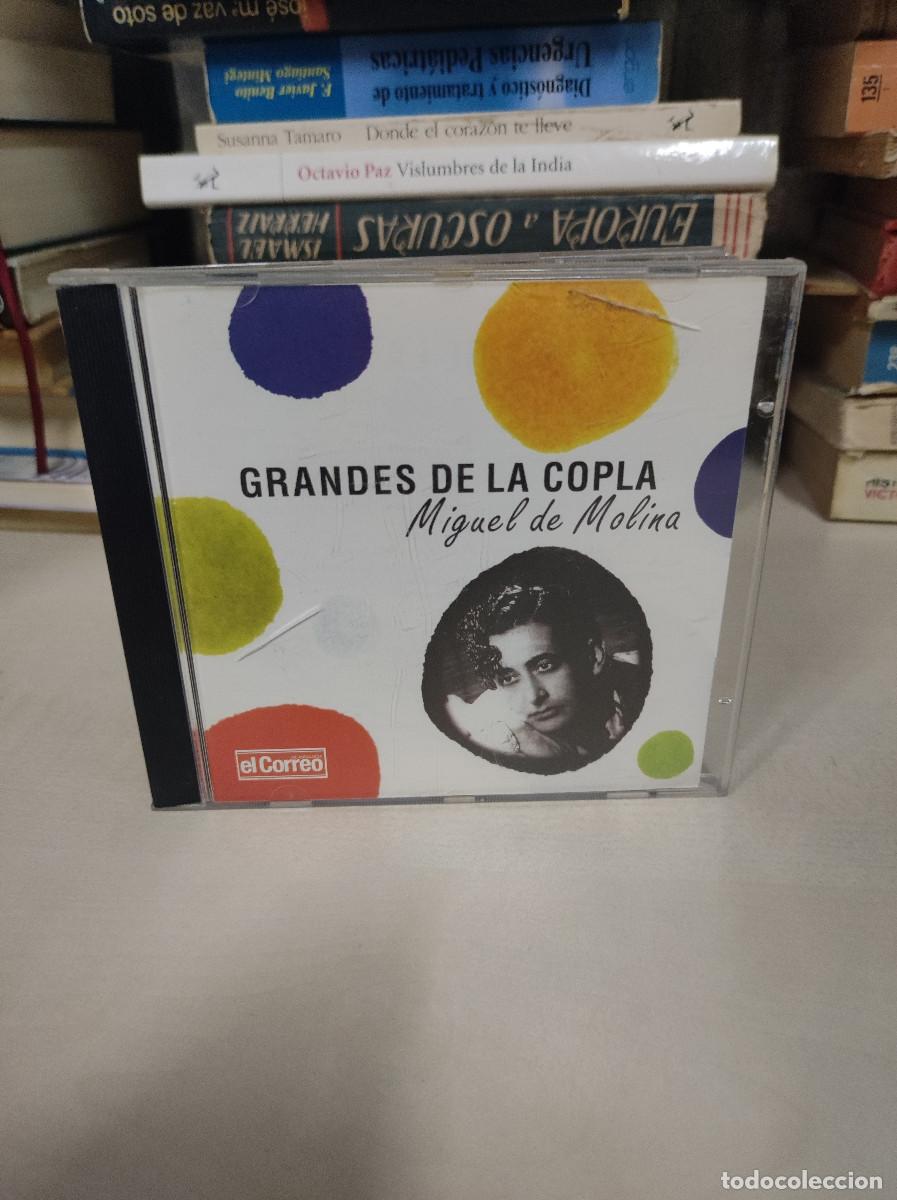 CDs de m&uacute;sica: GRANDES DE LA COPLA MIGUEL DE MOLINA - Foto 1