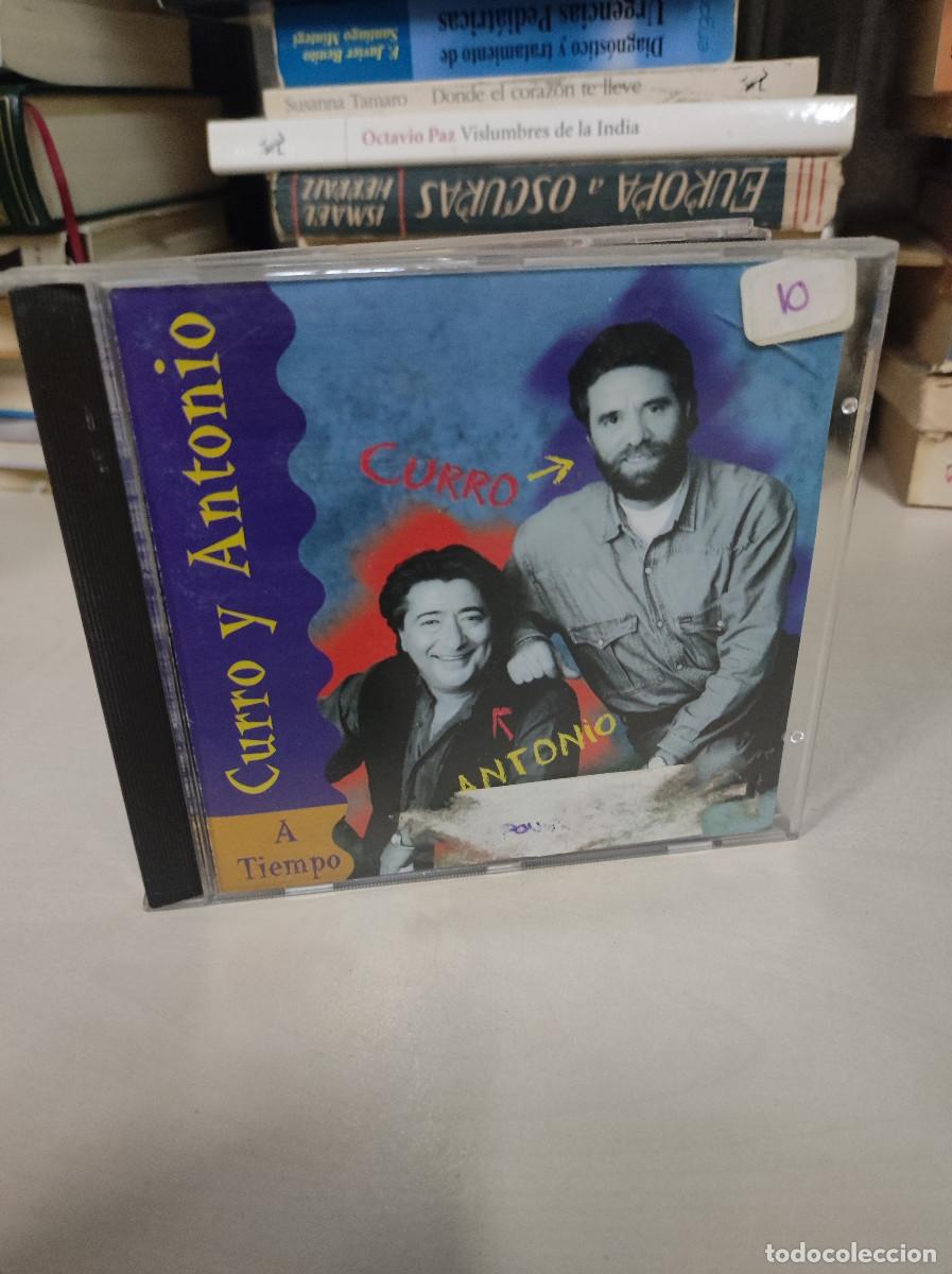 CDs de m&uacute;sica: CURRO Y ANTONIO A TIEMPO - Foto 1