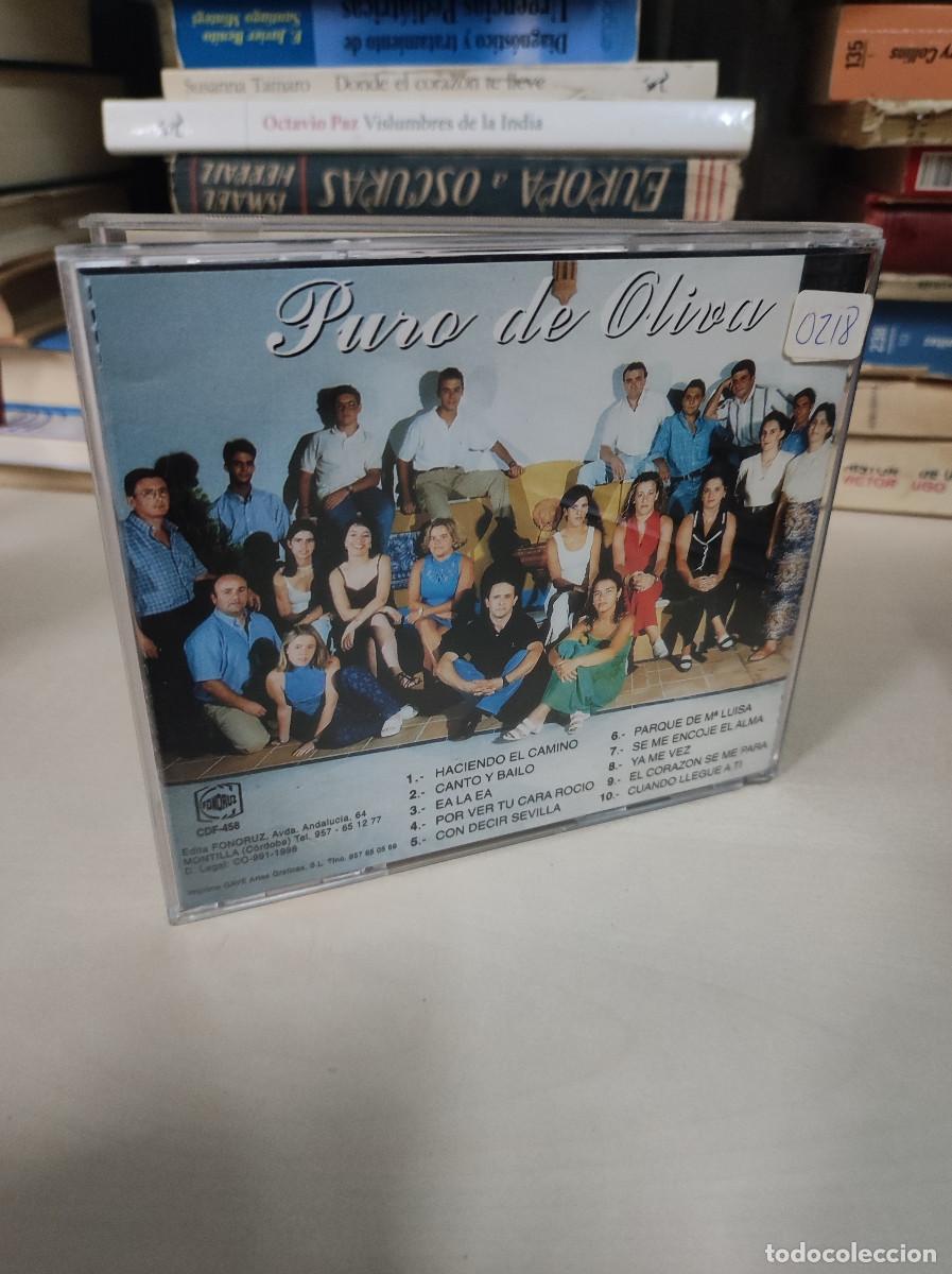 CDs de m&uacute;sica: PURO DE OLIVA ANDALUCIA - Foto 2