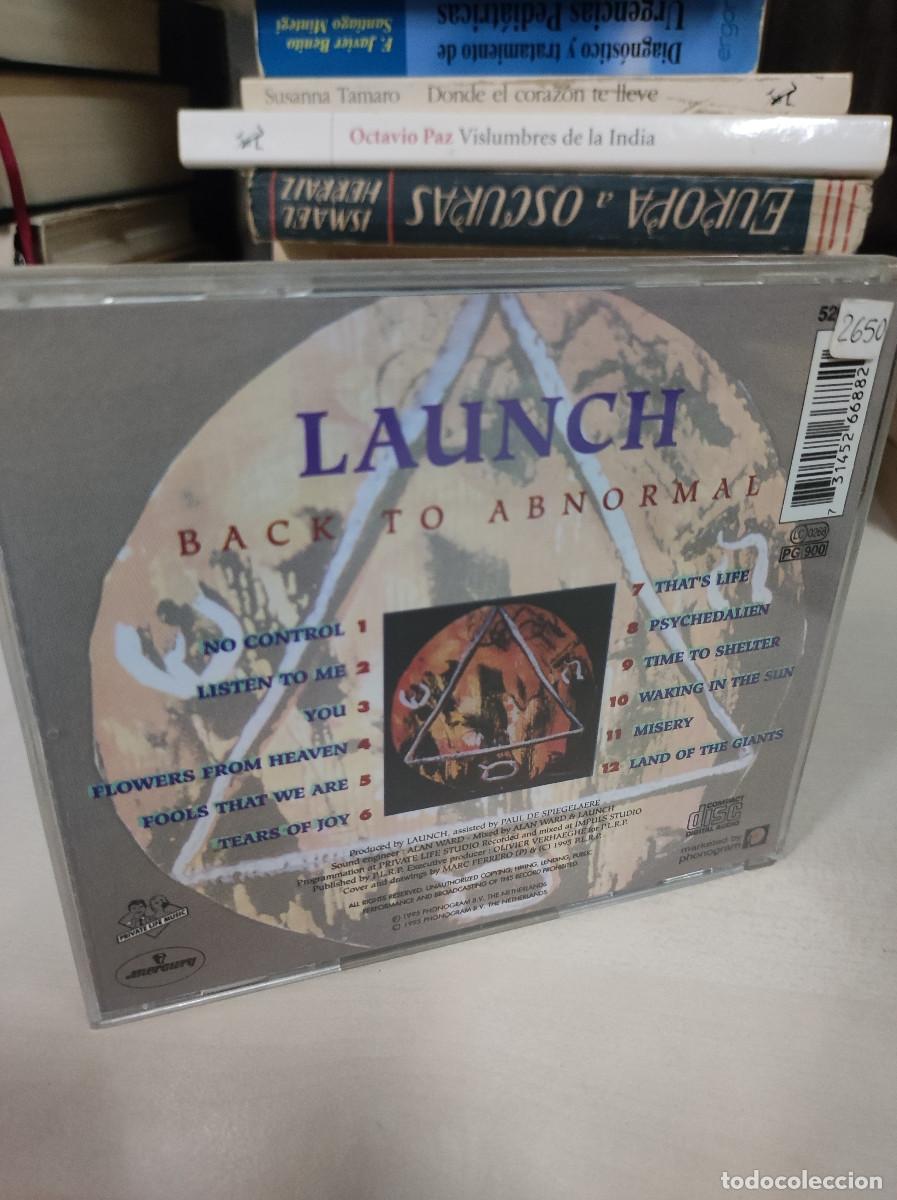 CDs de m&uacute;sica: Launch &ndash; Back To Abnormal - Foto 2