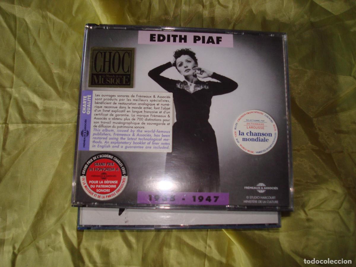 CDs de m&uacute;sica: EDITH PIAF. 1935-1947. 2 CD&acute;S. IMPECABLE(#) - Foto 1