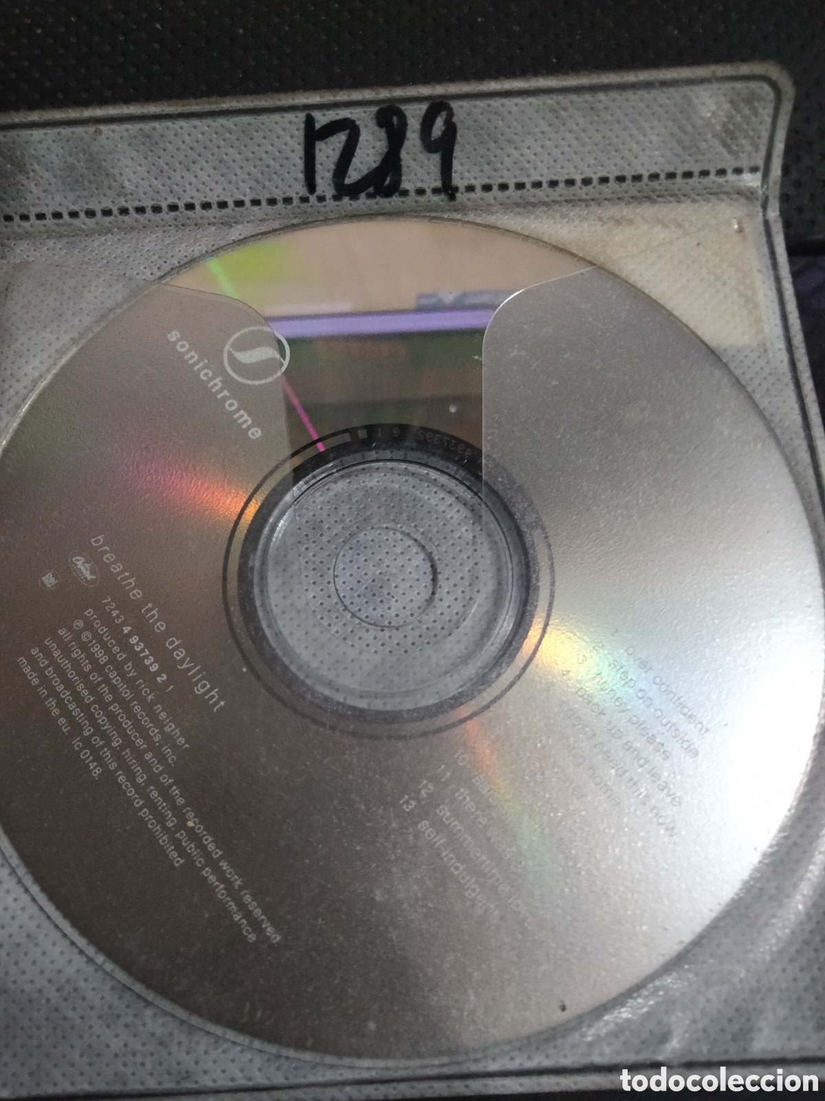 CDs de m&uacute;sica: Cd sonichrome Breathe the Daylight -1289 (disco solo) - Foto 1