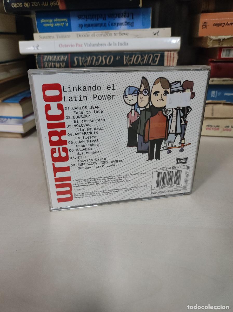 CDs de m&uacute;sica: Witerico Linkando El Latin Power - Foto 2
