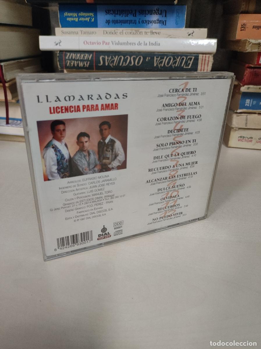 CDs de m&uacute;sica: LLAMARADAS LICENCIA PARA MATAR - Foto 2