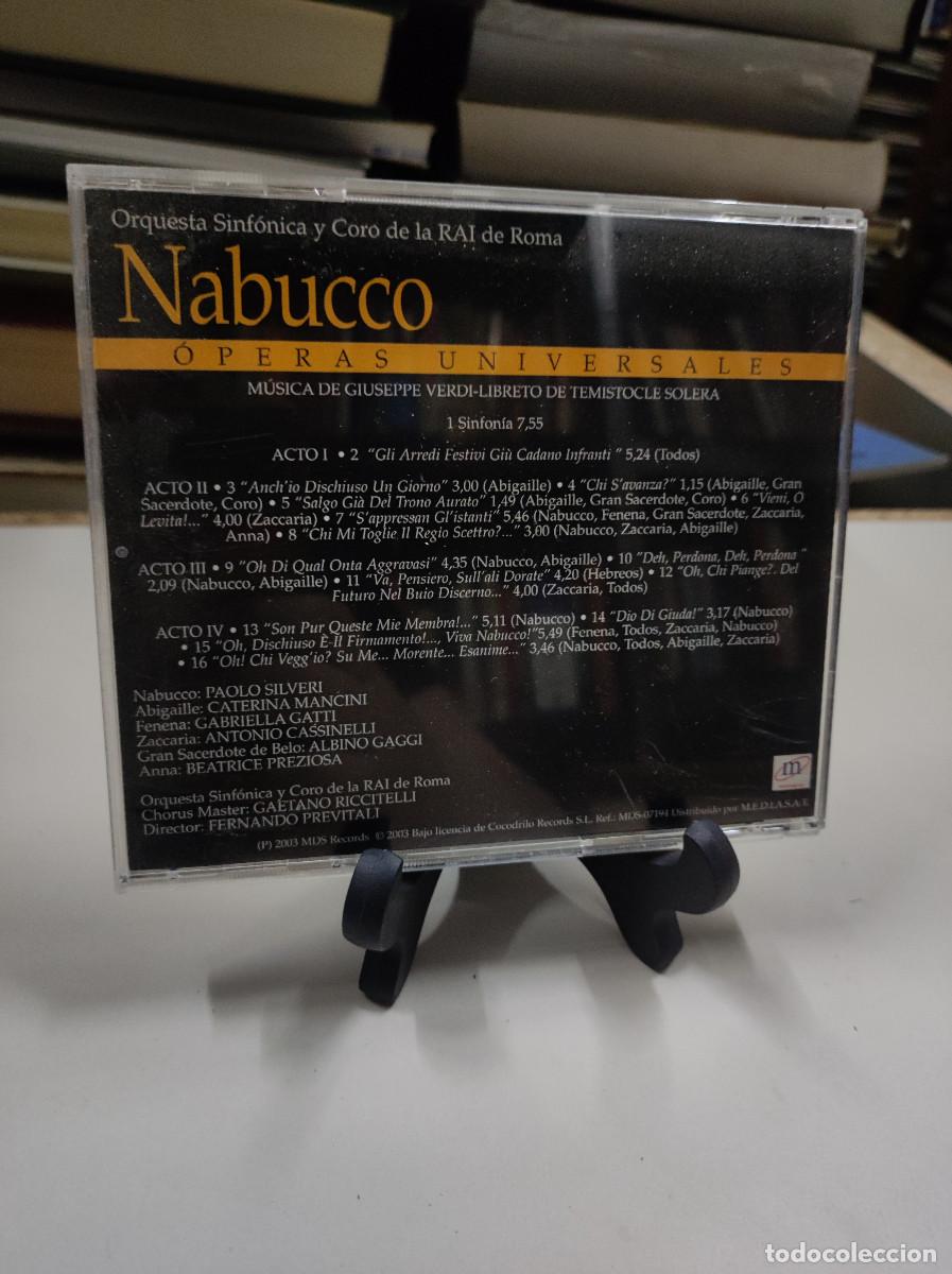 CDs de m&uacute;sica: NABUCCO OPERAS UNIVERSALES - Foto 2