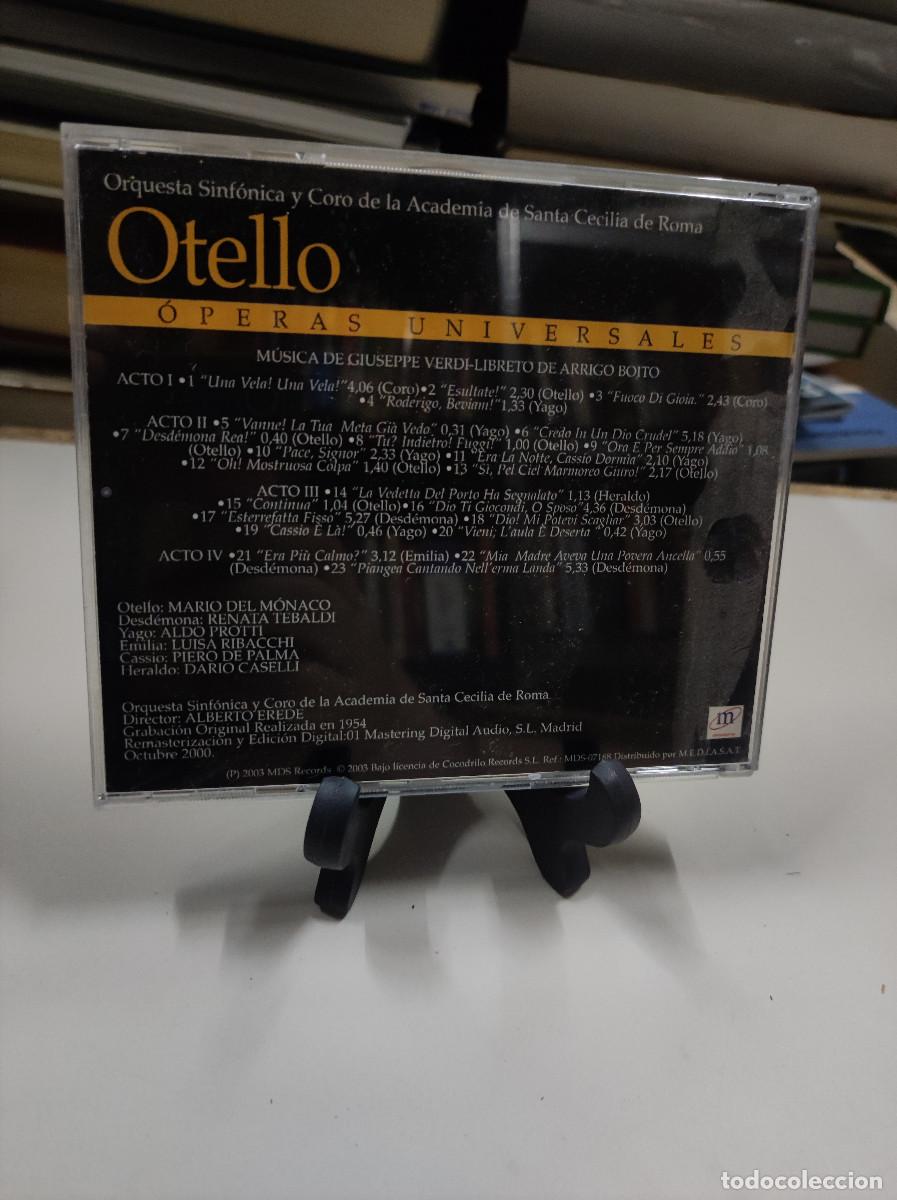 CDs de m&uacute;sica: OTELLO OPERAS UNIVERSALES - Foto 2