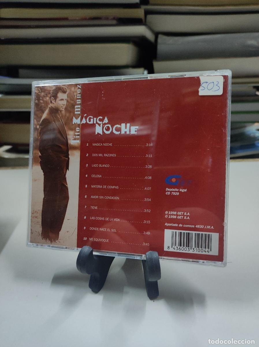 CDs de m&uacute;sica: TITO MU&Ntilde;OZ MAGICA NOCHE - Foto 2