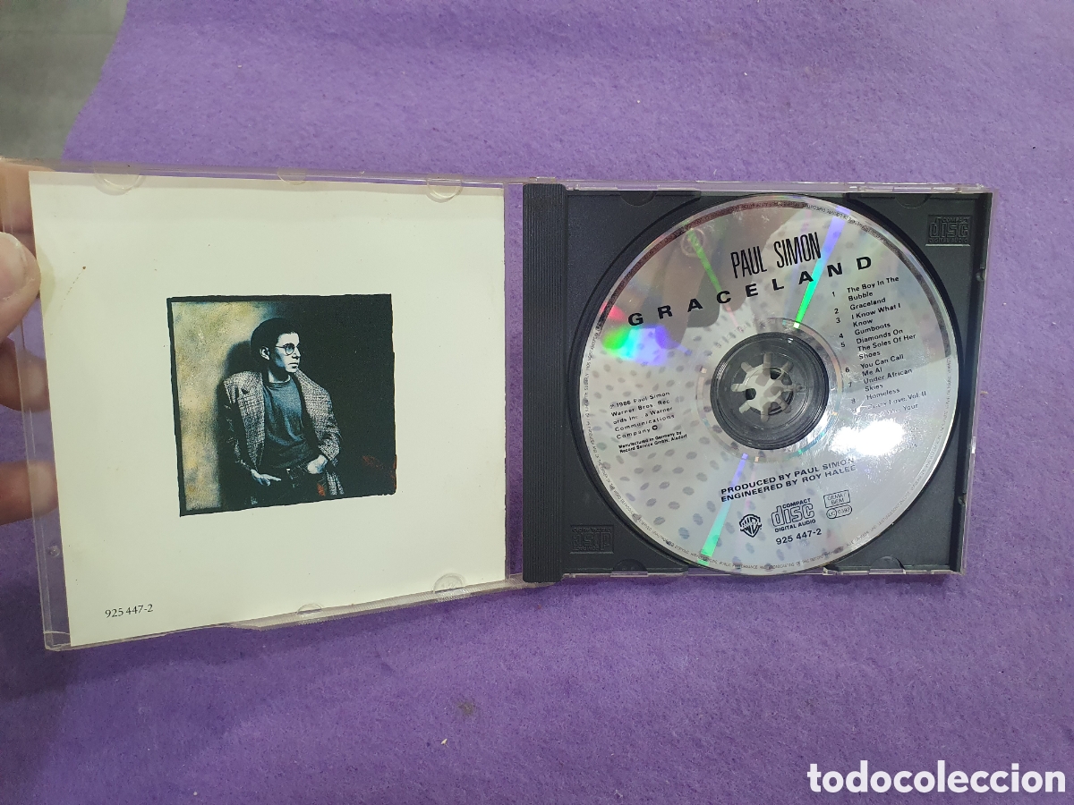 CDs de m&uacute;sica: CD. Paul Simon. Graceland. (L80) - Foto 2