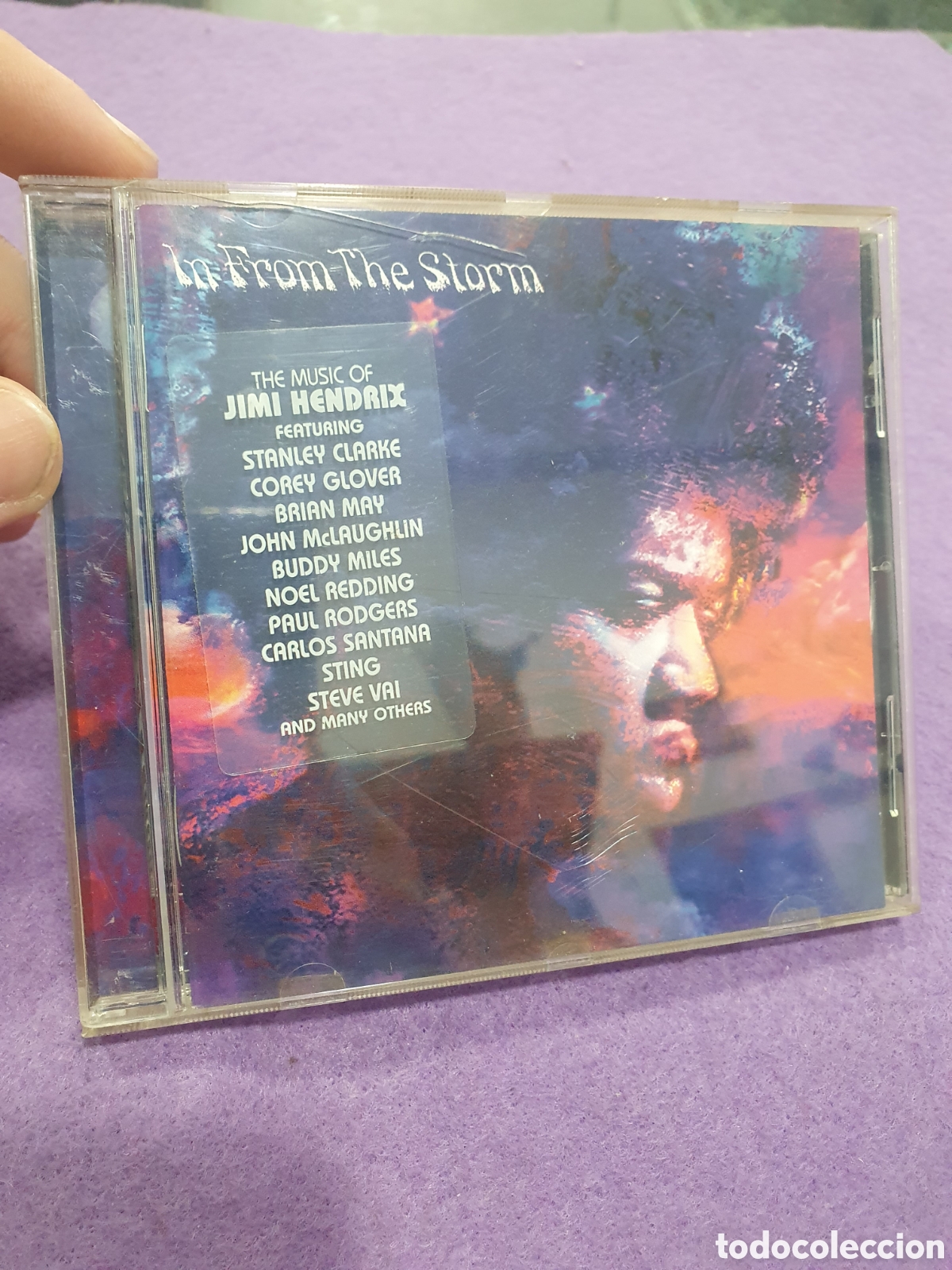 CDs de m&uacute;sica: CD. In from The Storm. Jimi Hendrix. (L80) - Foto 1