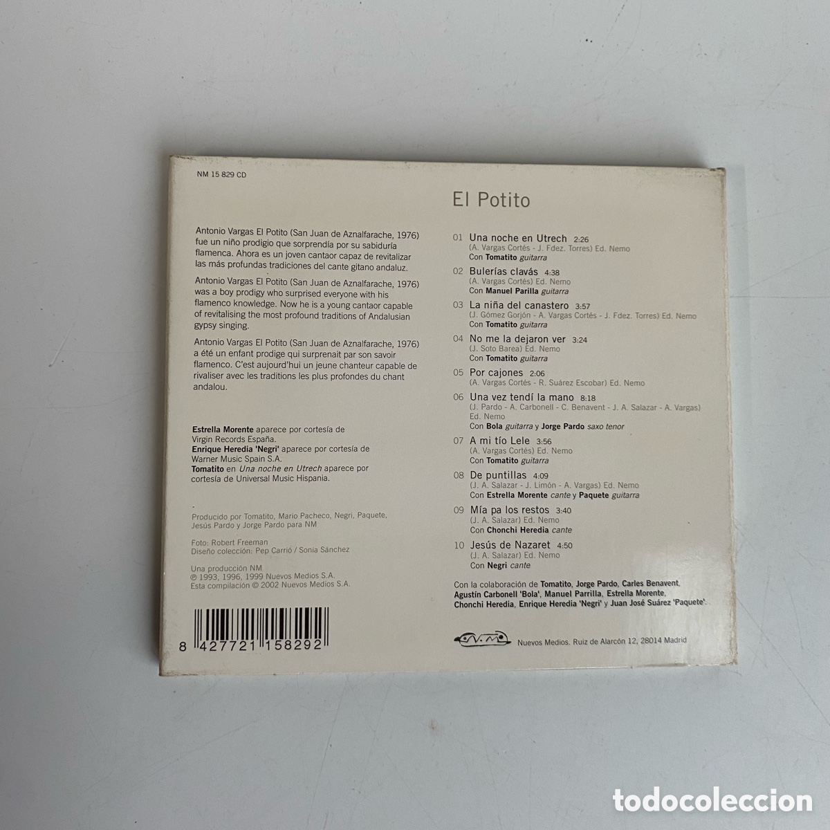 CDs de m&uacute;sica: CD El Potito - Nuevos Medios Coleccion - Foto 4