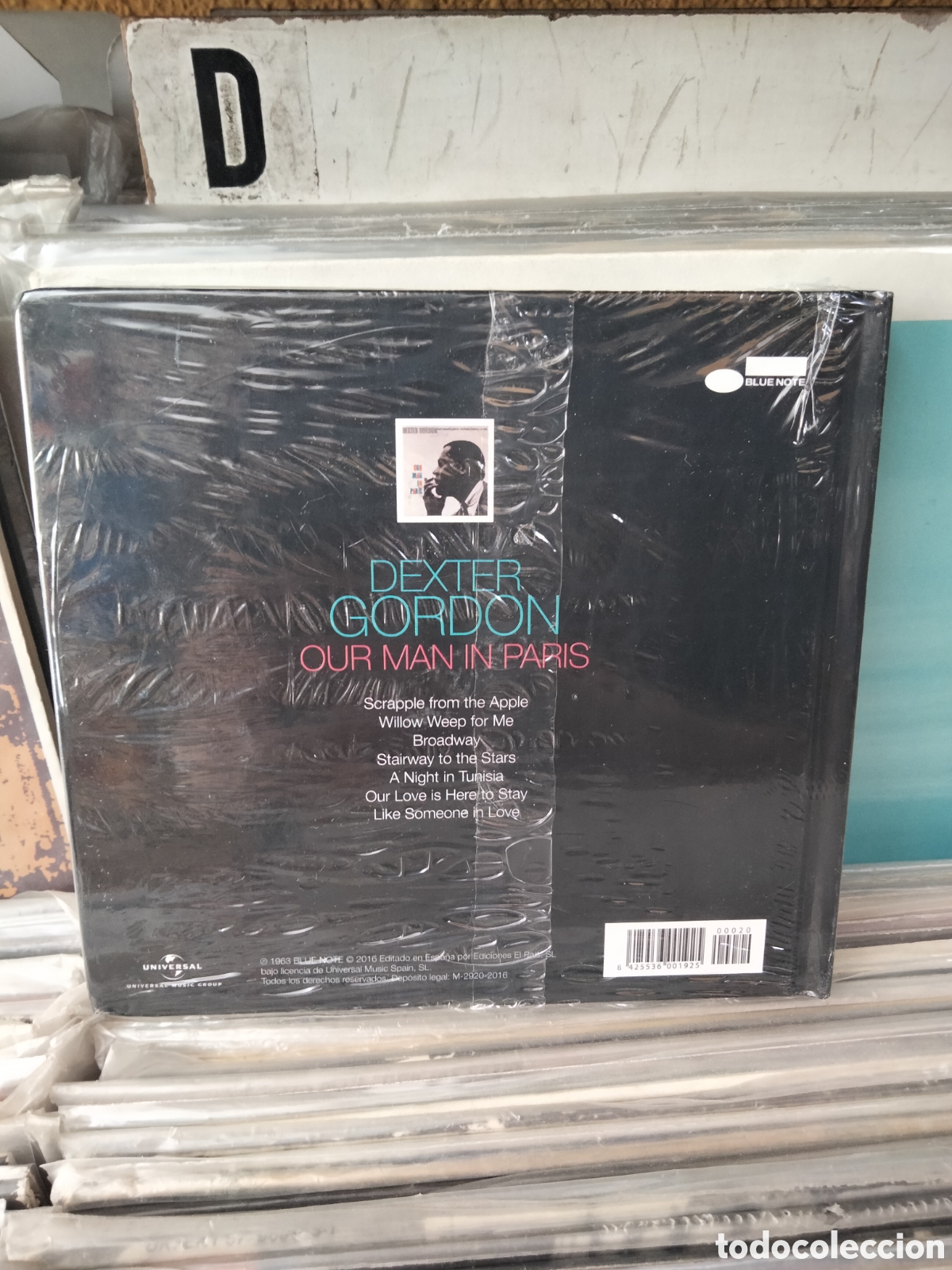 CDs de m&uacute;sica: Dexter Gordon our man in paris - Foto 2