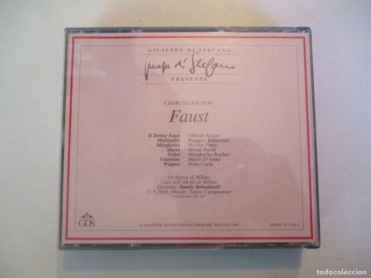 CDs de m&uacute;sica: GIUSEPPE DI STEFANO Faust ( 3 CD ) W27736 - Foto 2